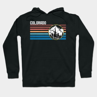 Vintage Colorado Souvenir Retro Mountain 80s 70s Hoodie